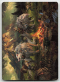 Mount Gundabad Mobilizes Art Card (Gold-Stamped Signature) S The Hobbit 54 NM