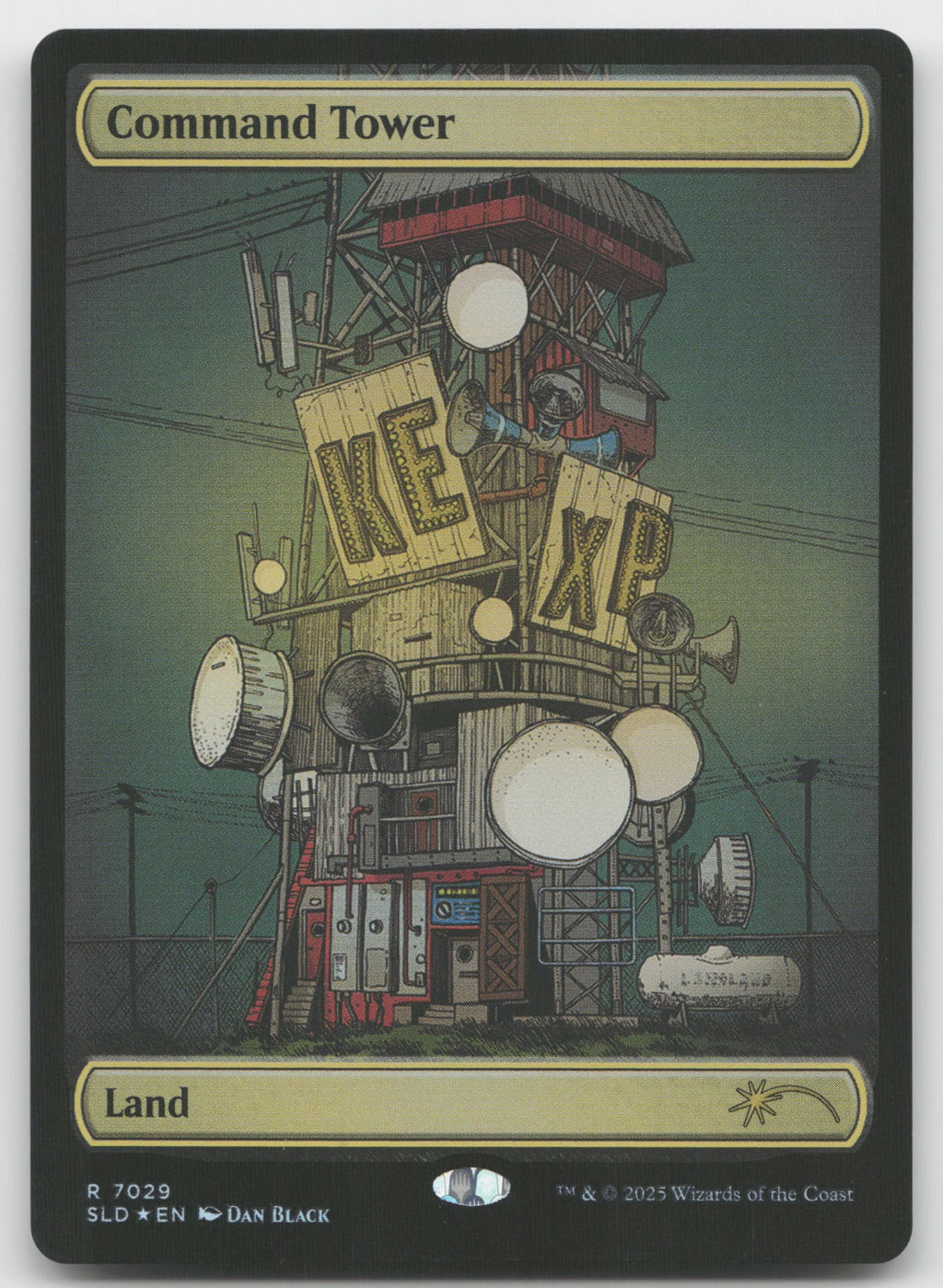 Command Tower (Rainbow Foil) R Foil Secret Lair Drop Series 7029 NM