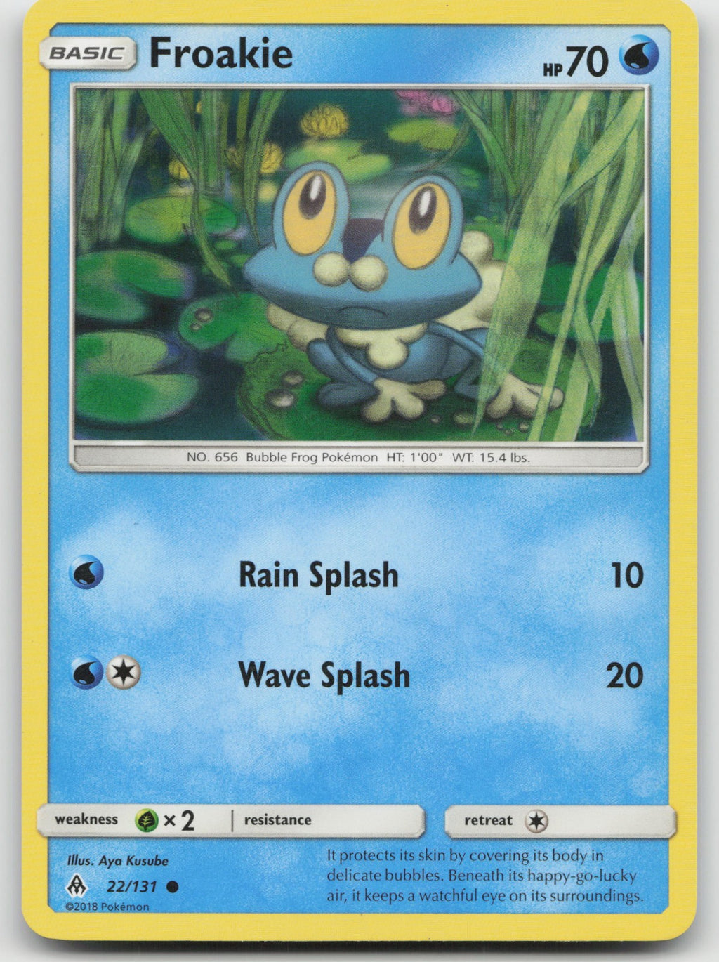 Froakie Common SM - Forbidden Light 22/131 LP