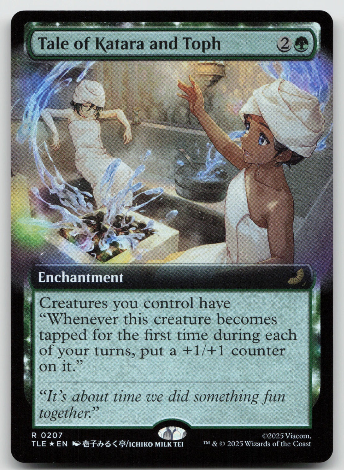 Tale of Katara and Toph (Extended Art) R Foil Avatar: The Last Airbender: 207