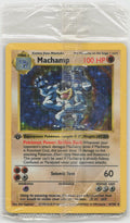 Machamp (Base Set Shadowless) 1st Edition Holo Rare 8/102 SEALED (DMG on SEAL)
