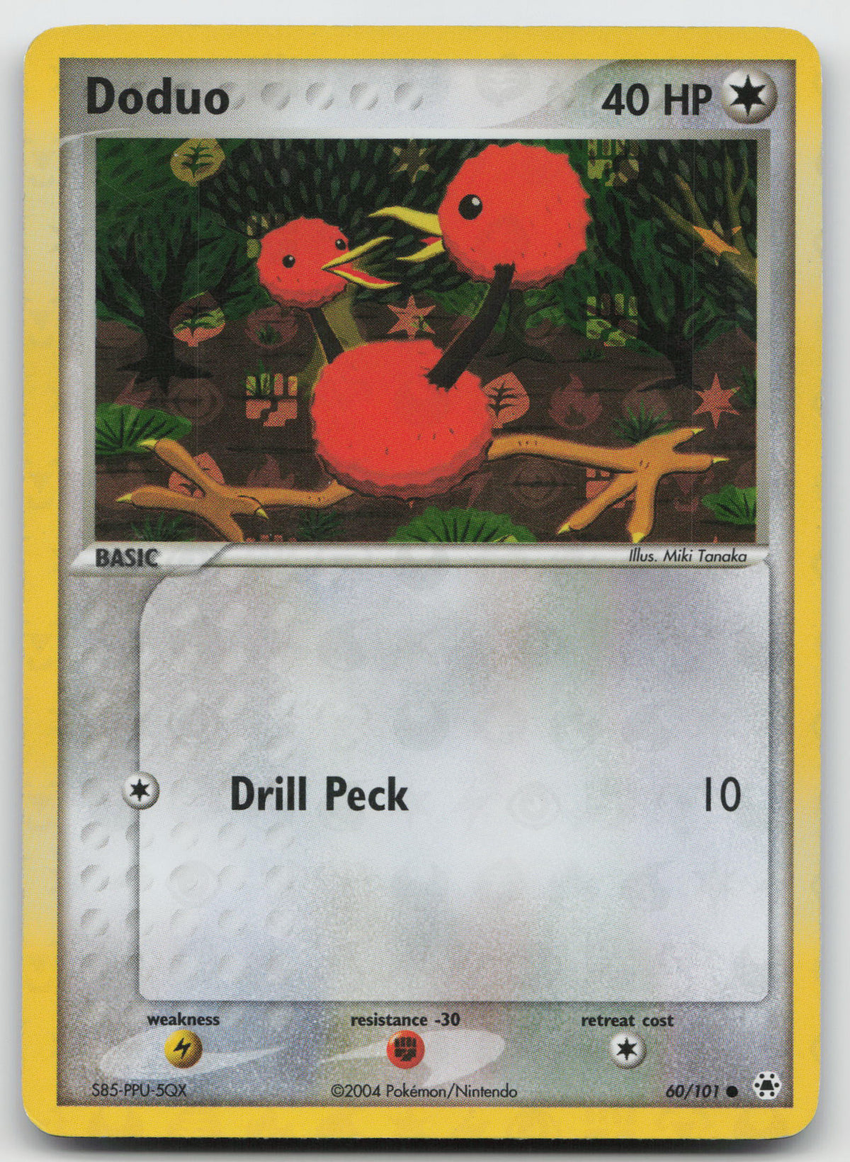 Doduo Common Normal Hidden Legends 60/101 HP