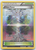 Chaos Tower Uncommon Reverse Holo XY - Fates Collide 94/124 LP