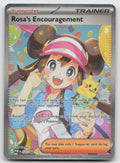 Rosa's Encouragement Holo Special Illustration Rare Perfect Order 123/088 NM
