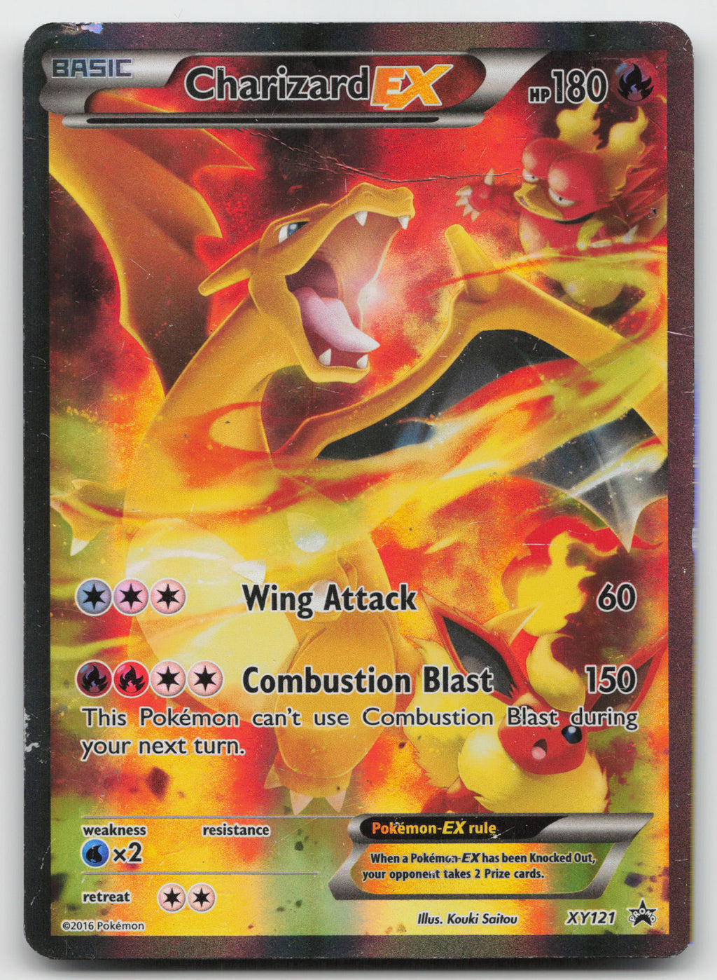 Charizard EX Promo Holofoil XY Promos XY121 DMG