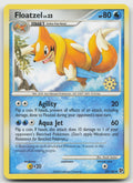 Floatzel Countdown Calendar Diamond & Pearl Great Encounters Promo 37/106 LP