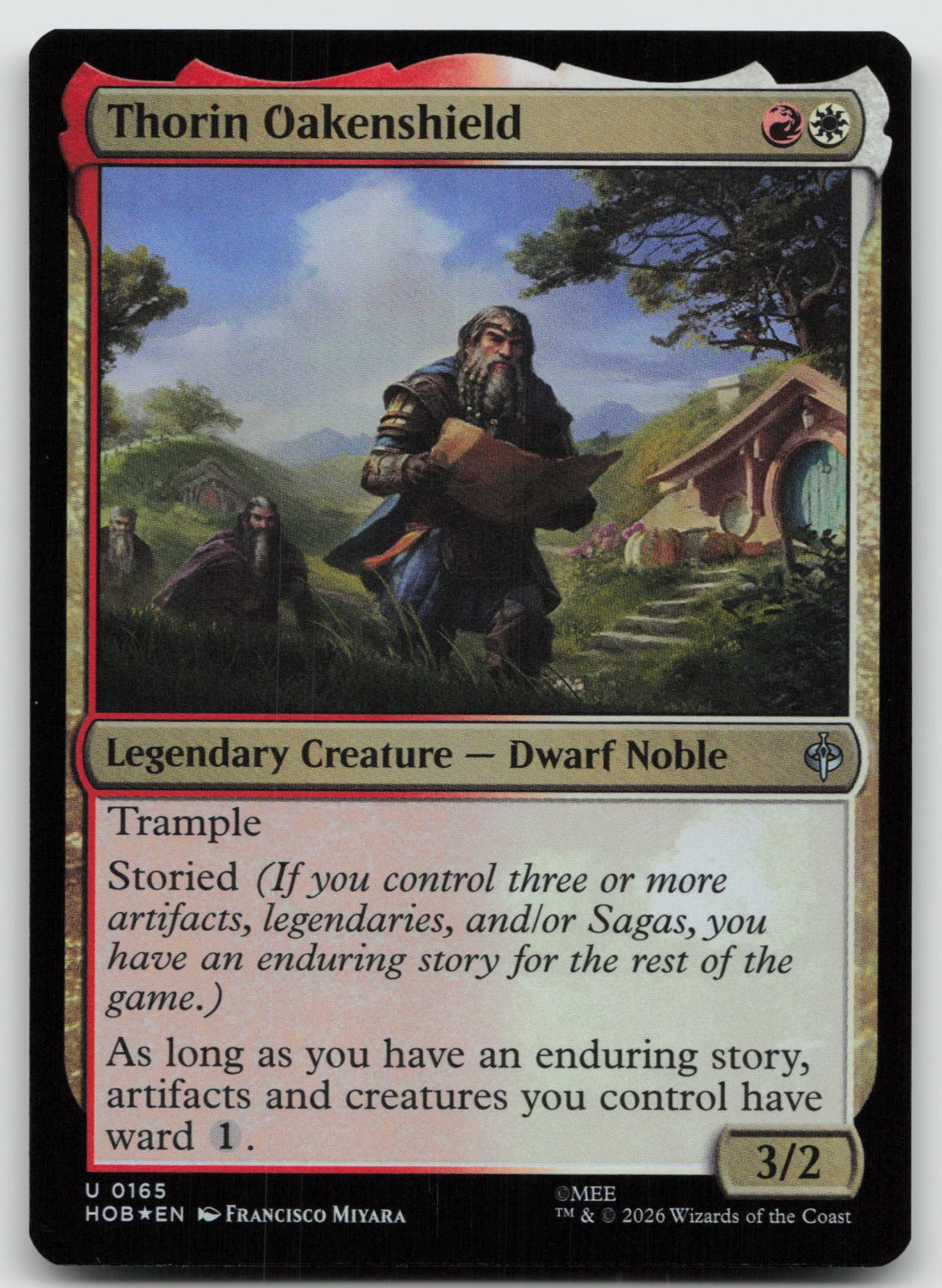 Thorin Oakenshield U Foil The Hobbit 165 NM