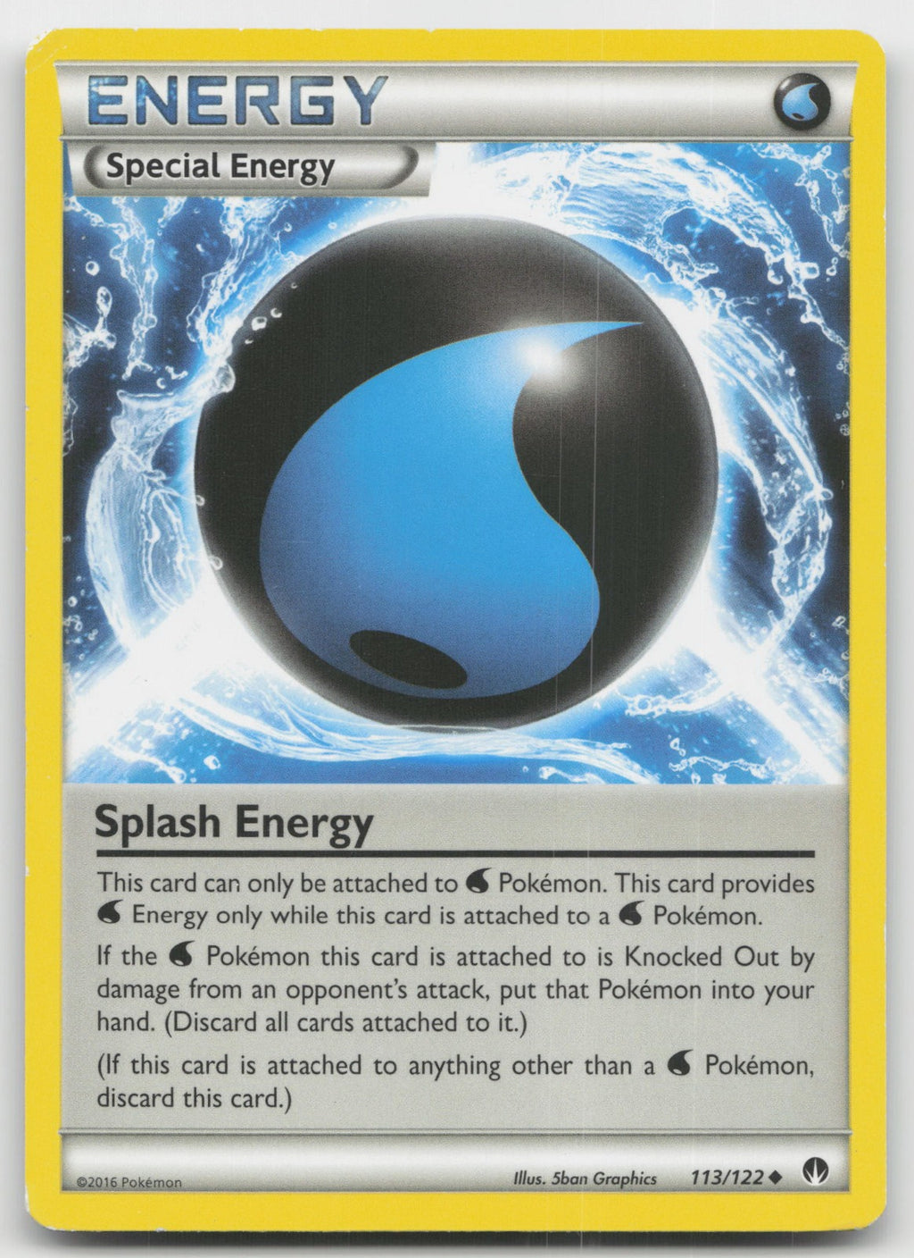 Splash Energy Uncommon XY - BREAKpoint 113/122 MP