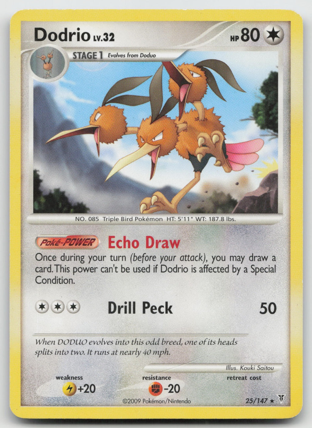 Dodrio Rare Supreme Victors 25/147 MP
