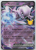 Mewtwo ex Holo Double Rare ME: 30th Celebration 064/128 NM