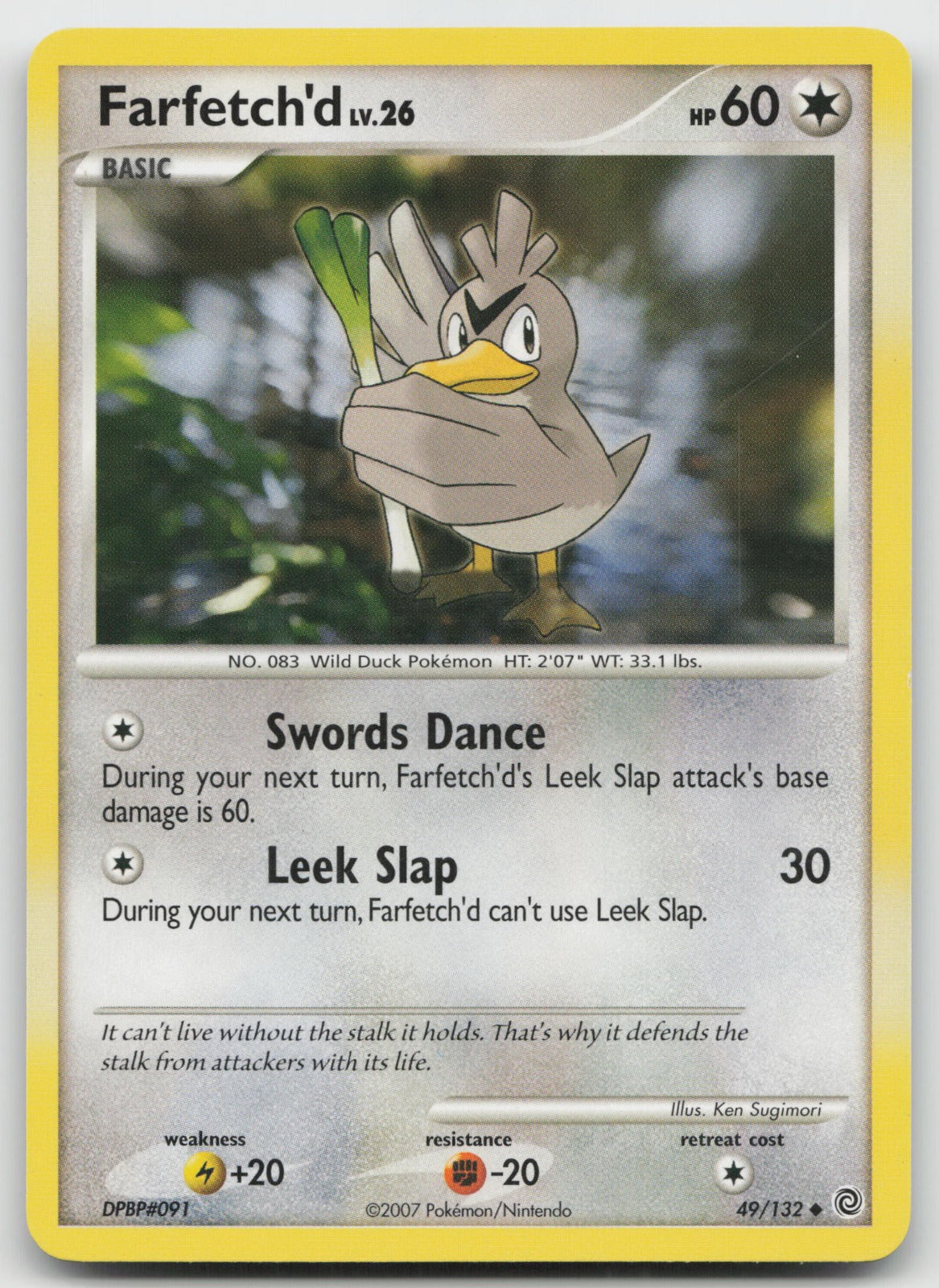 Farfetch'd Uncommon Secret Wonders 49/132 MP