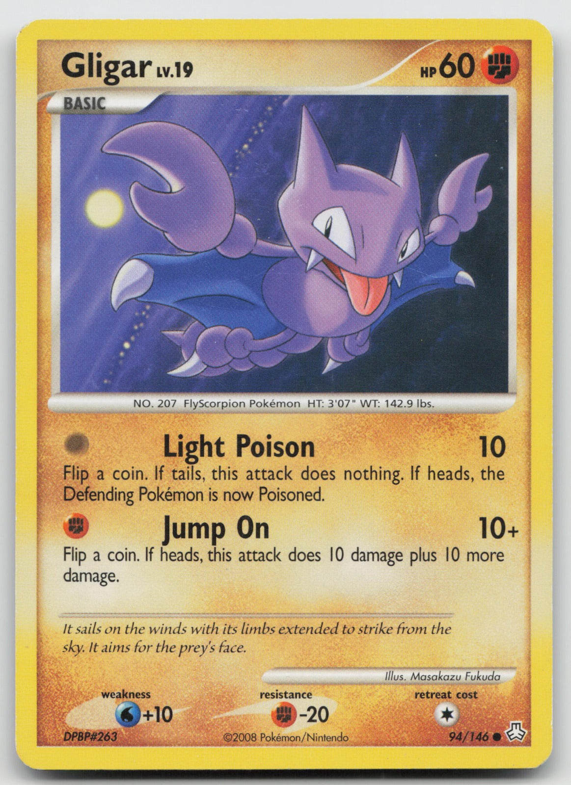 Gligar Common Legends Awakened 94/146 LP