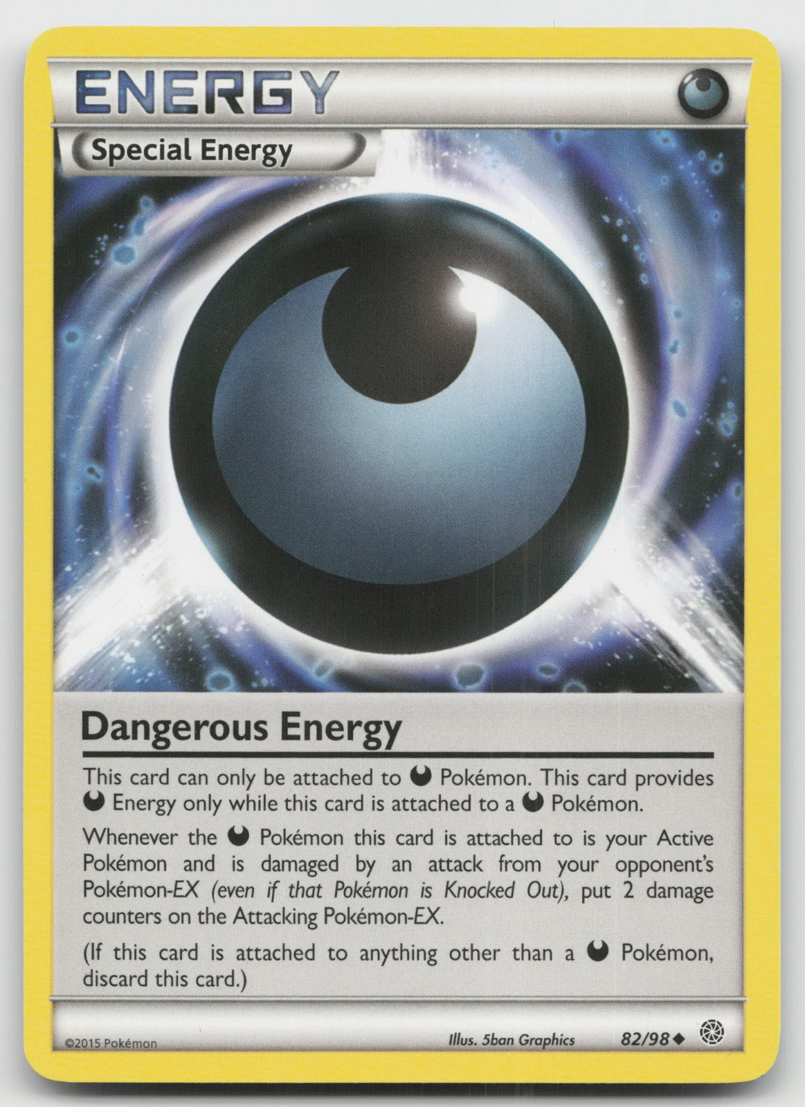 Dangerous Energy Uncommon XY - Ancient Origins 82/98 LP