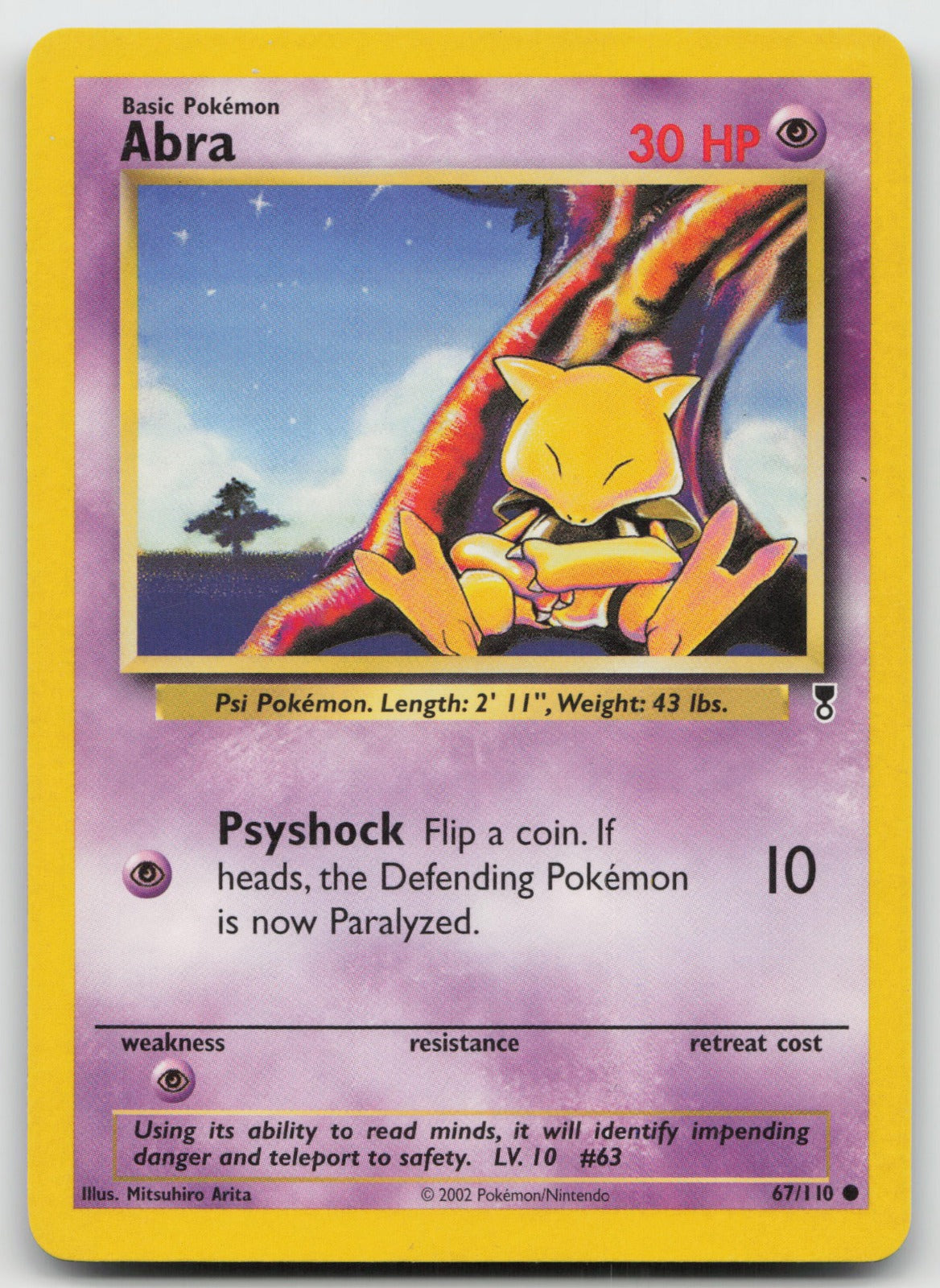 Abra Common Legendary Collection 67/110 LP