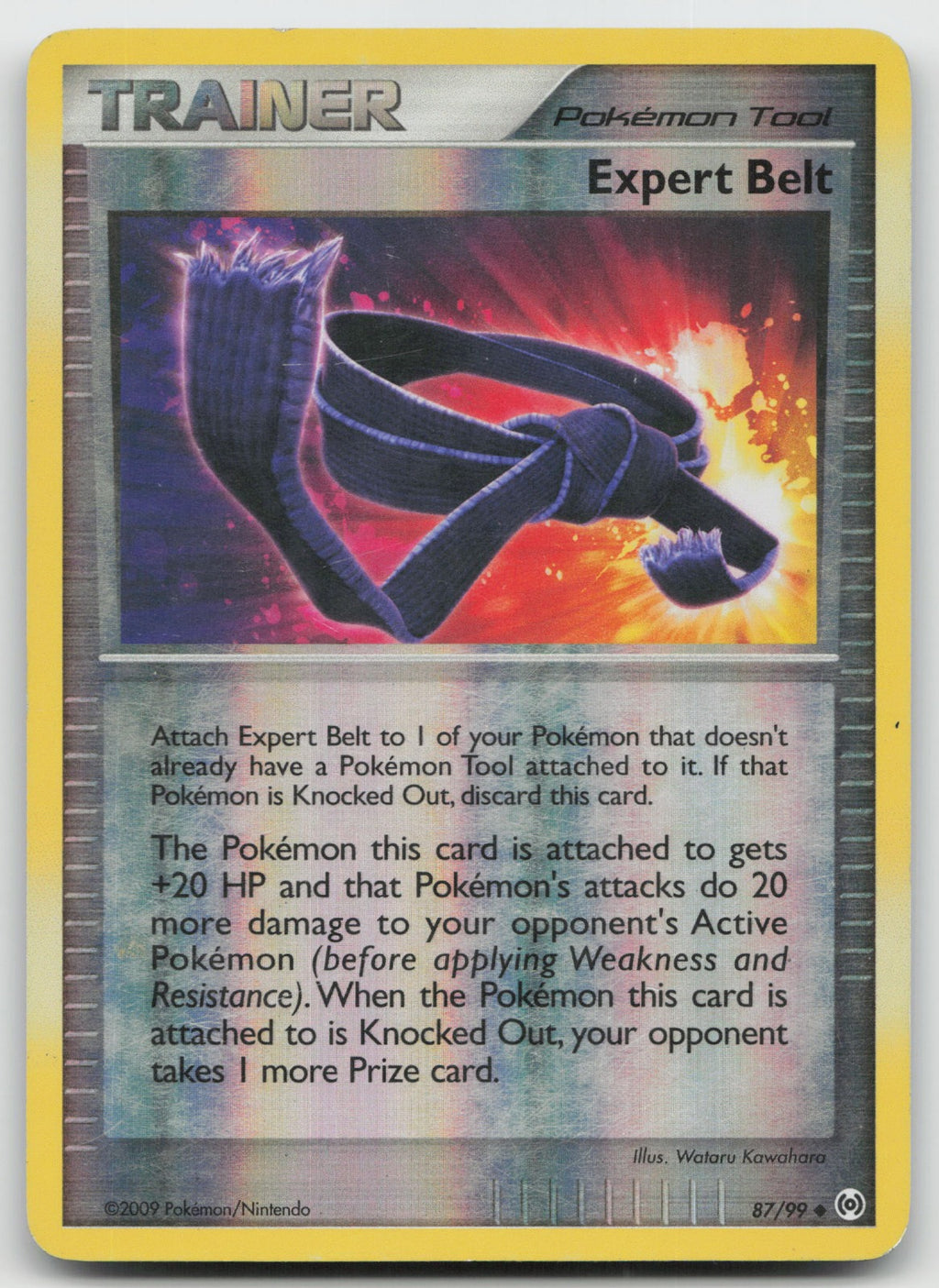 Expert Belt Uncommon Reverse Holo Arceus 87/99 HP