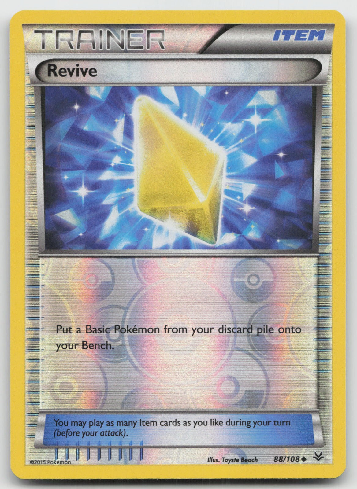 Revive Uncommon Reverse Holo XY - Roaring Skies 88/108 LP