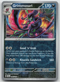 Grimmsnarl Rare Reverse Holo SV07: Stellar Crown 096/142 NM