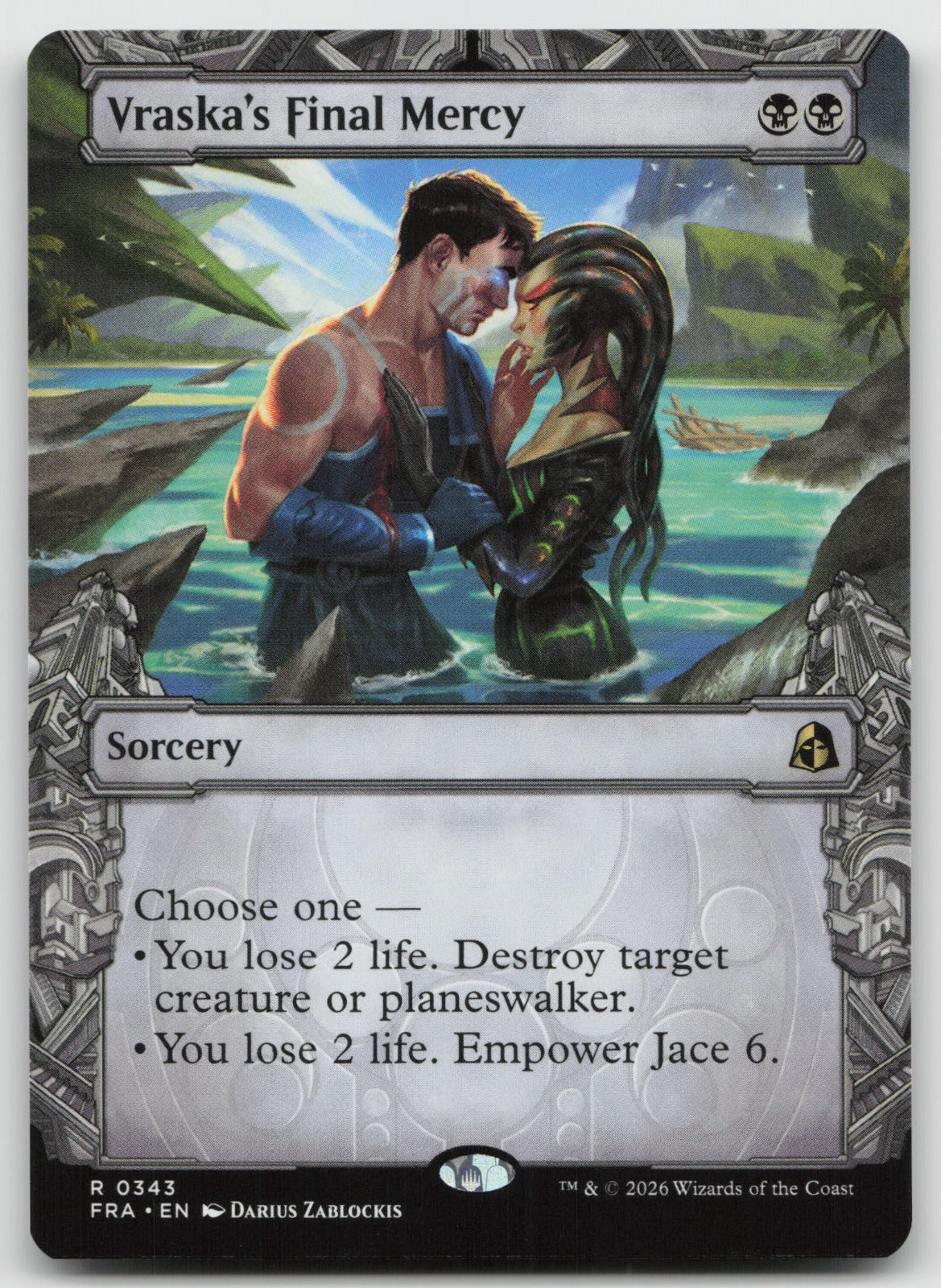 Vraska's Final Mercy (Showcase) R Reality Fracture 343 NM