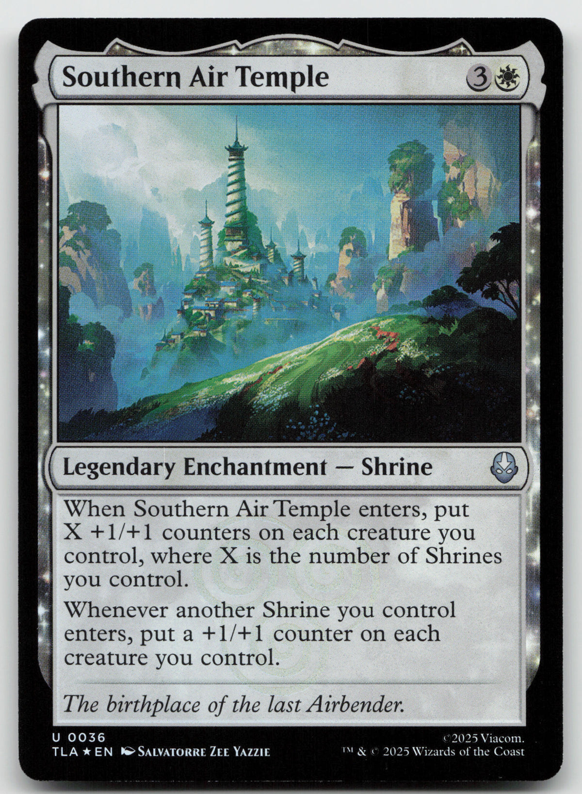 Southern Air Temple U Foil Avatar: The Last Airbender 0036 NM