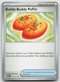 Buddy-Buddy Poffin Uncommon Normal SV: Prismatic Evolutions 101/131 NM
