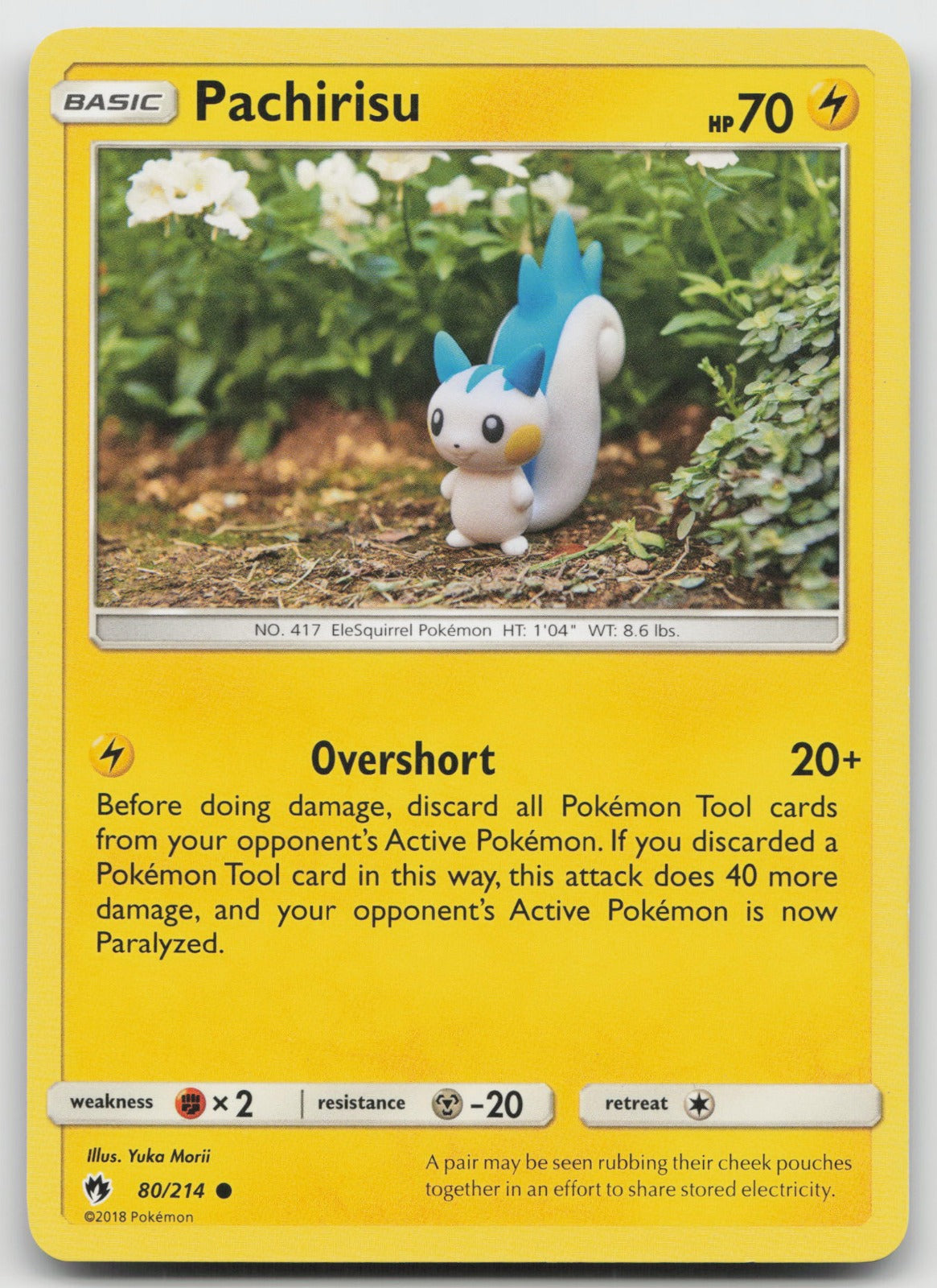 Pachirisu Common SM - Lost Thunder 80/214 NM
