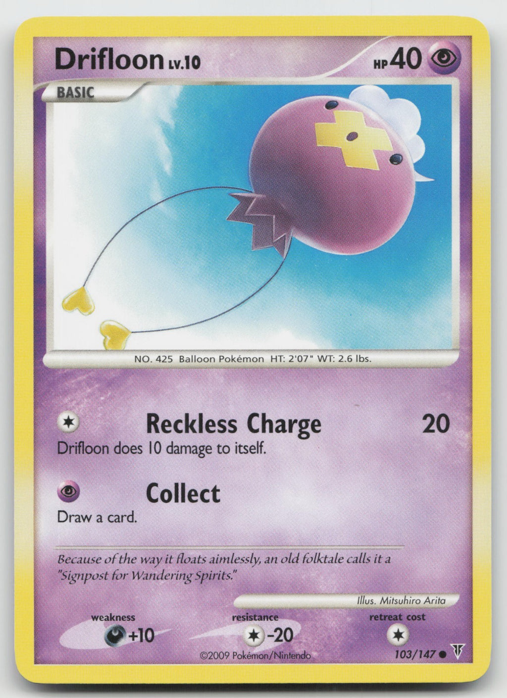 Drifloon Common Supreme Victors 103/147 NM