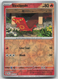 Sizzlipede Common Reverse Holo SV08: Surging Sparks 027/191 NM