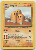 Dugtrio Rare Base Set 19/102 HP