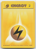 Lightning Energy Common Base Set 2 128/130 NM/VLP