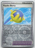 Passho Berry Uncommon Reverse Holo SV08: Surging Sparks 184/191 NM