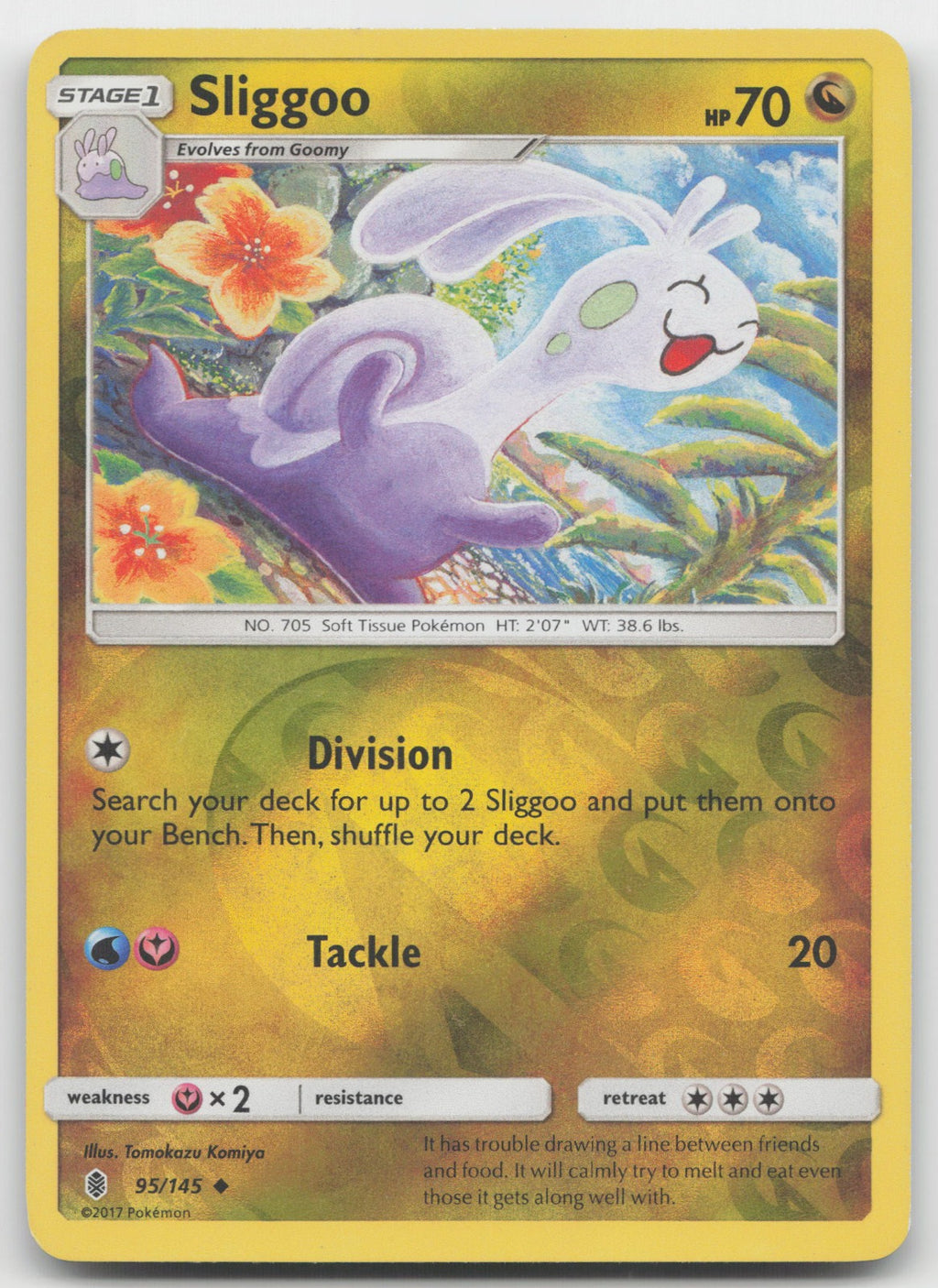 Sliggoo Reverse Holo Uncommon SM - Guardians Rising 95/145 LP