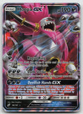 Hoopa GX Holo Ultra Rare SM - Team Up 96/181 DMG