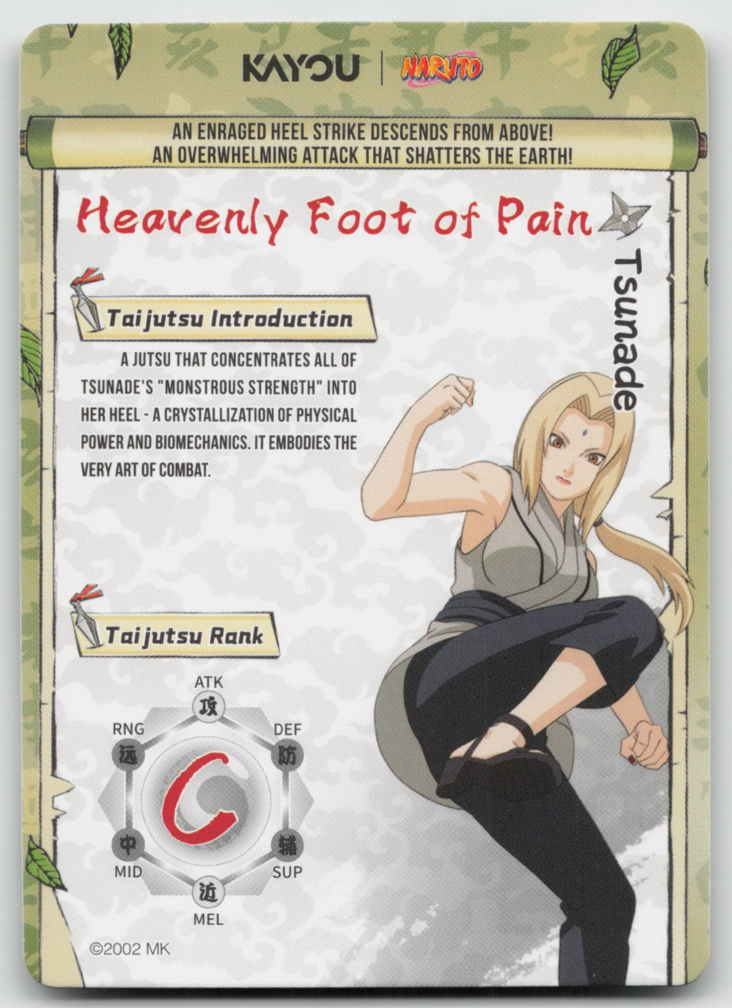 Tsunade SSR Chapter Jin Series 3 015L3 NM