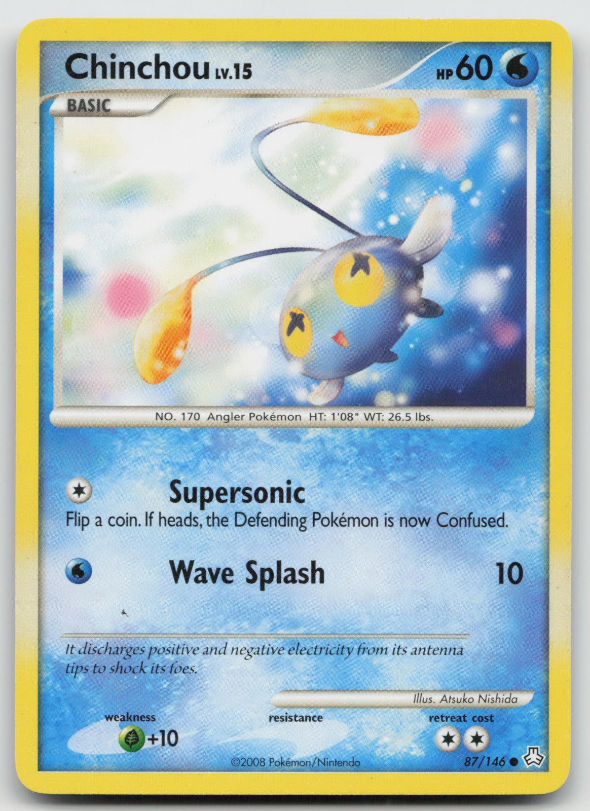 Chinchou Common Legends Awakened 87/146 LP