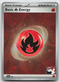 Basic Fire Energy - (Cosmos Holo) Common Holo Prize Pack Series Cards 010 NM