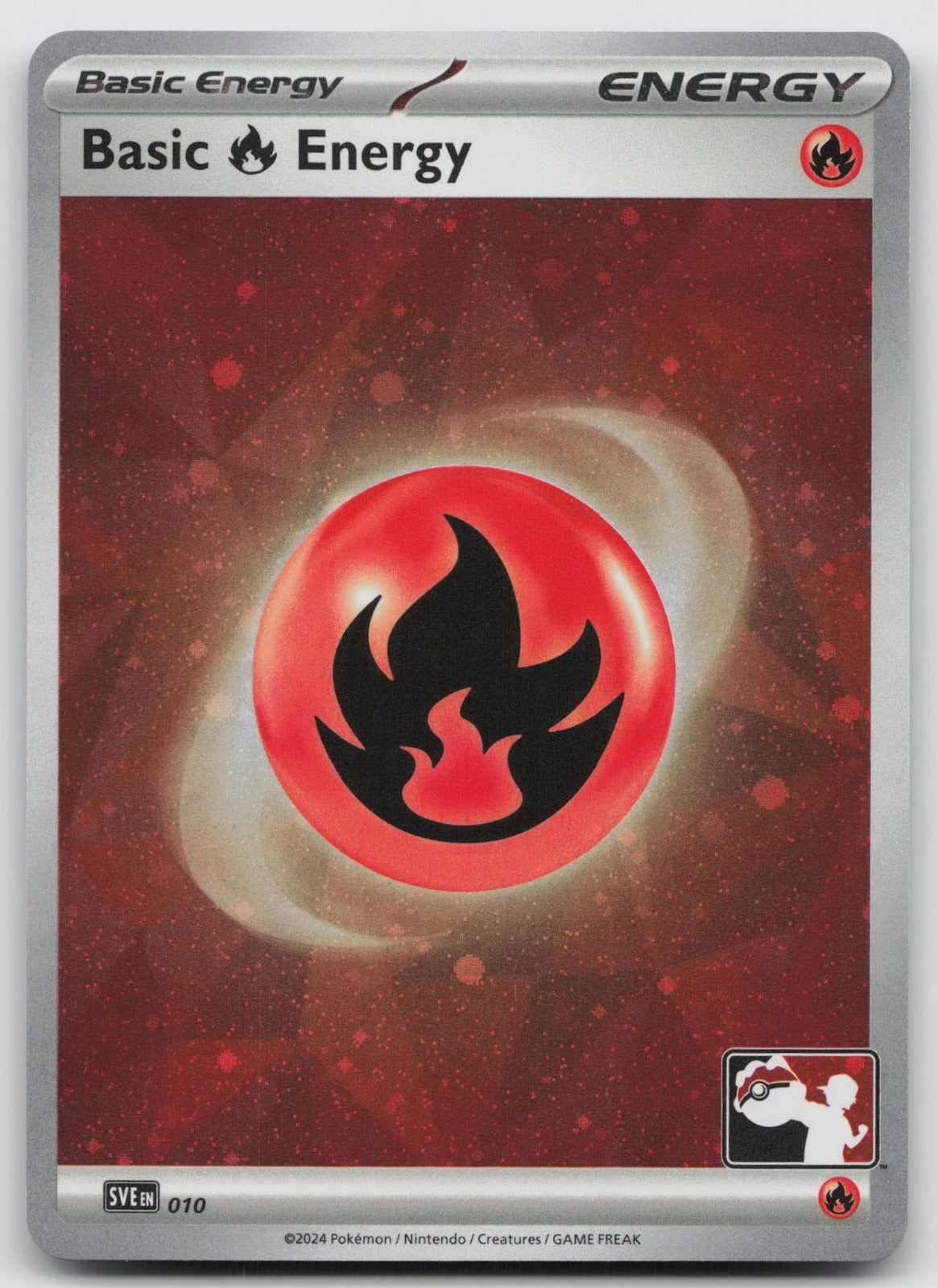 Basic Fire Energy - (Cosmos Holo) Common Holo Prize Pack Series Cards 010 NM