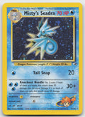 Misty's Seadra (Prerelease) Holo Promo WoTC Gym Heroes 9/132 HP