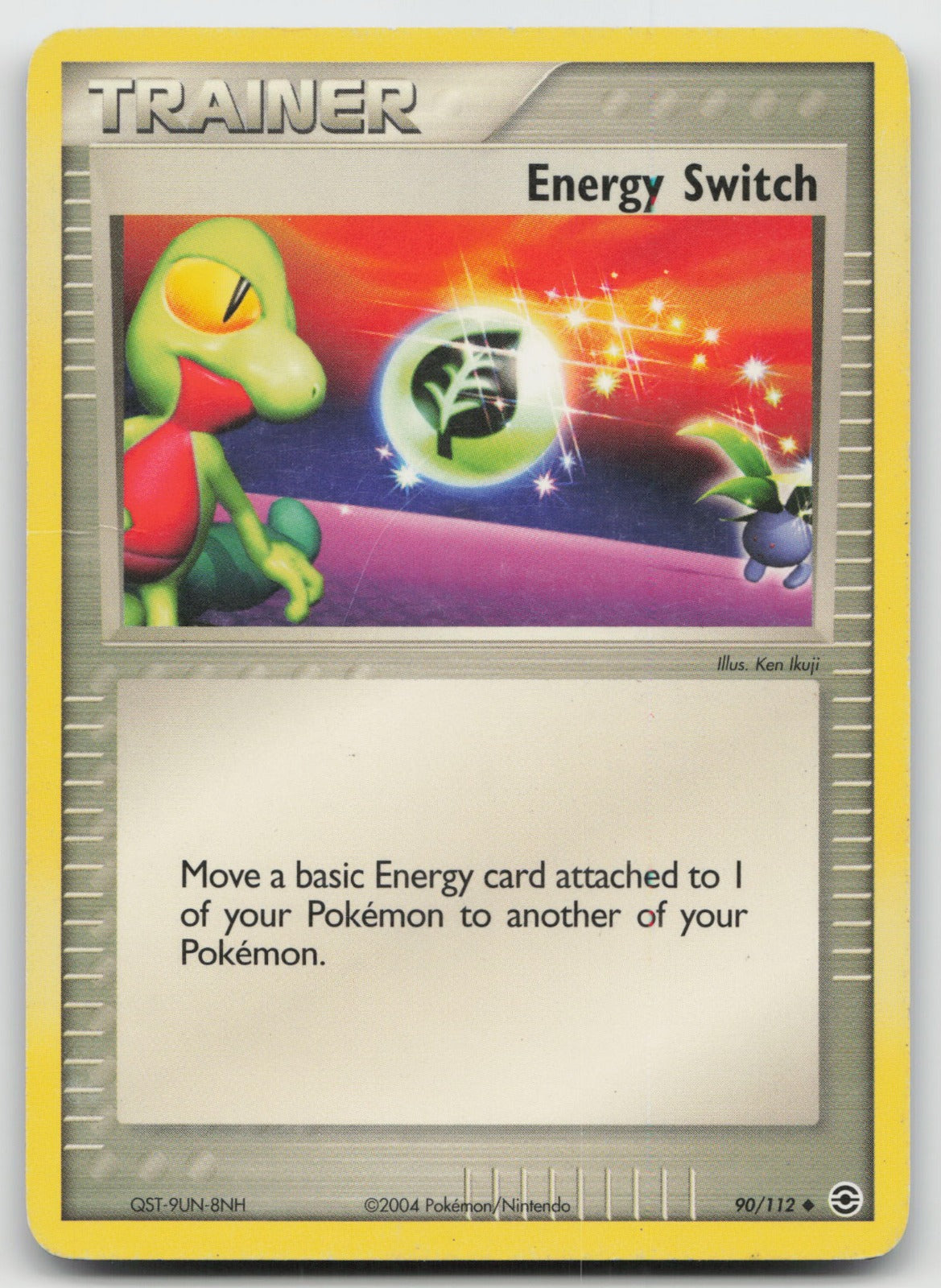 Energy Switch Uncommon FireRed & LeafGreen 90/112 DMG