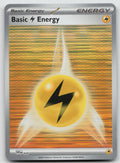 Lightning Energy Black Bolt White Flare Holo SVE: Scarlet & Violet 020 NM
