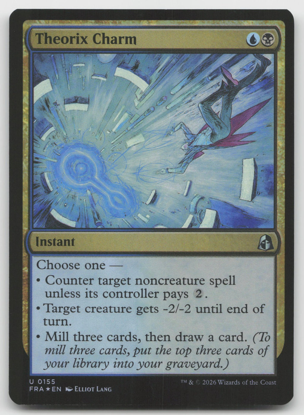 Theorix Charm U Foil Reality Fracture 155 NM