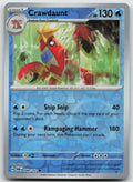 Crawdaunt Common Reverse Holo SV06: Twilight Masquerade 048/167 NM