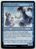 Rowdy Snowballers C Foil Avatar: The Last Airbender 0068 NM