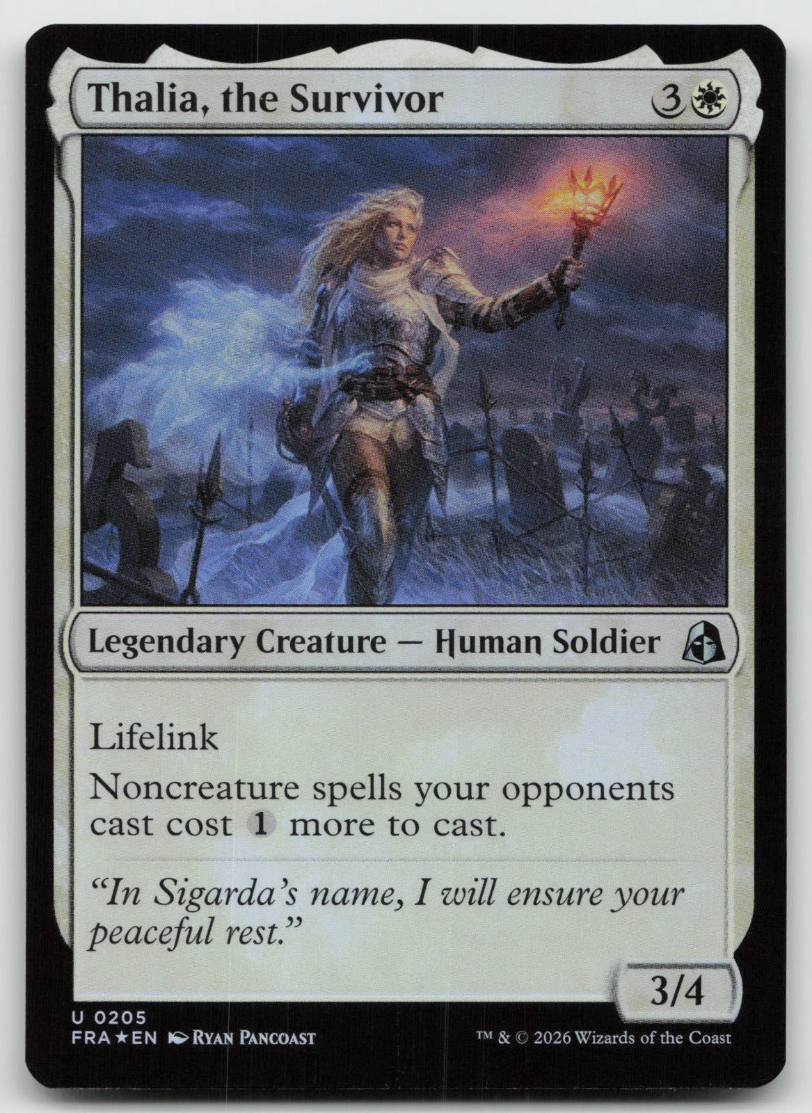 Thalia, the Survivor U Foil Reality Fracture 205 NM