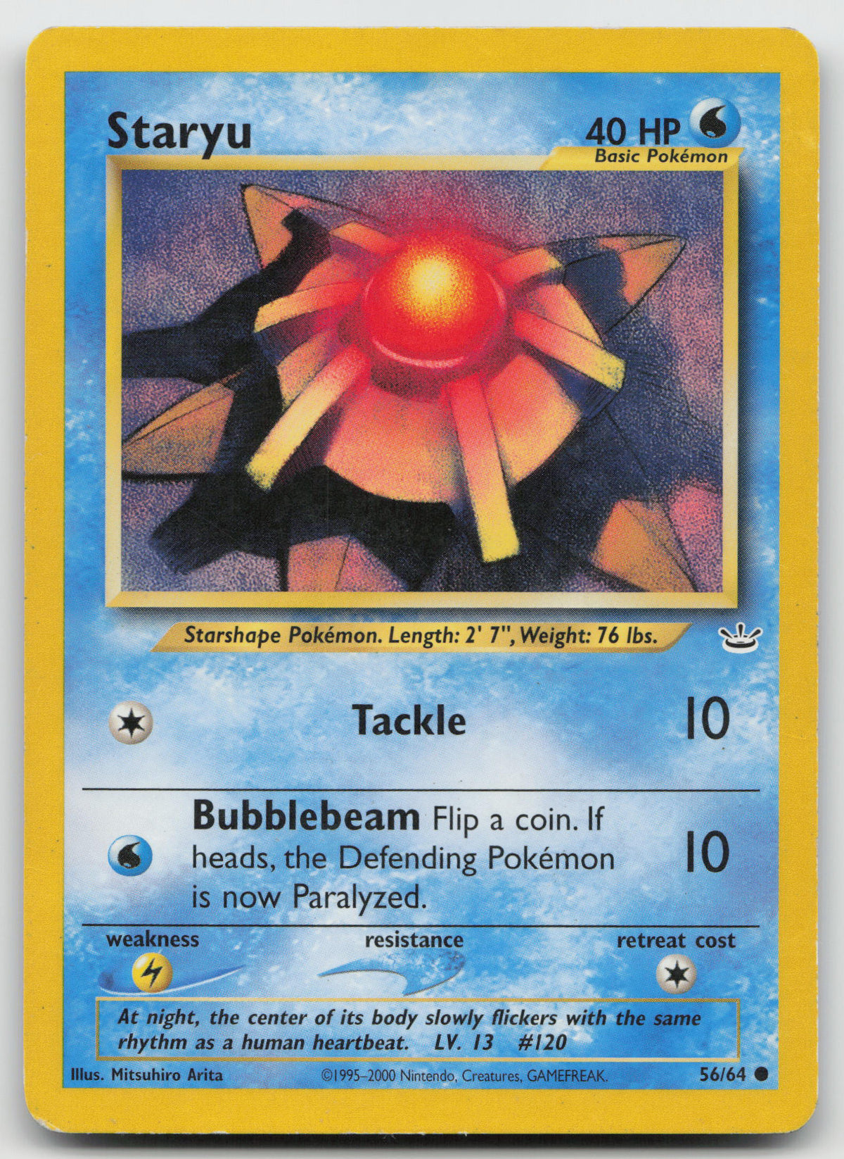 Staryu Common Unlimited Neo Revelation 56/64 LP