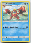 Crawdaunt Rare SM - Crimson Invasion 25/111 NM