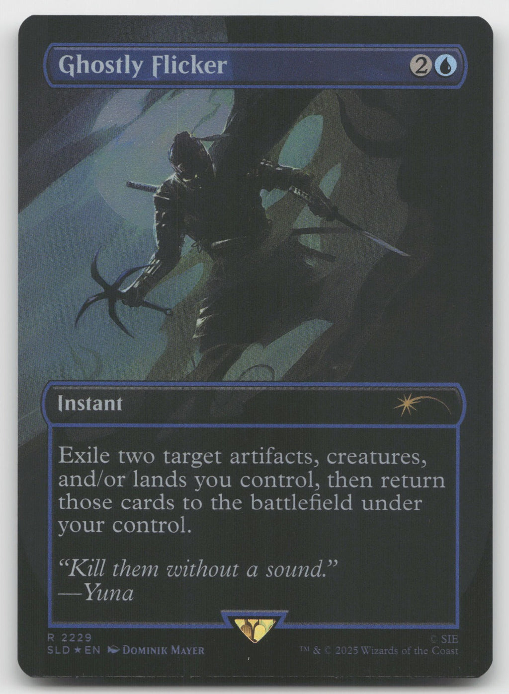 Ghostly Flicker (Rainbow Foil) R Foil Secret Lair Drop Series 2229 NM