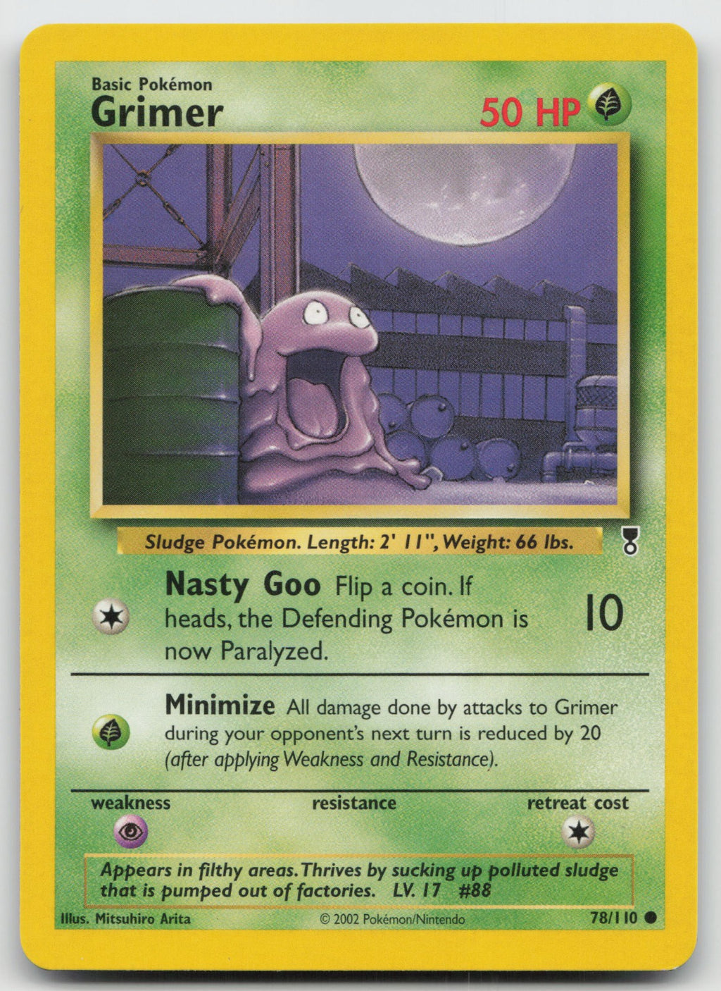 Grimer Common Legendary Collection 78/110 VLP