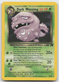 Dark Weezing Rare Unlimited Team Rocket 31/82 NM