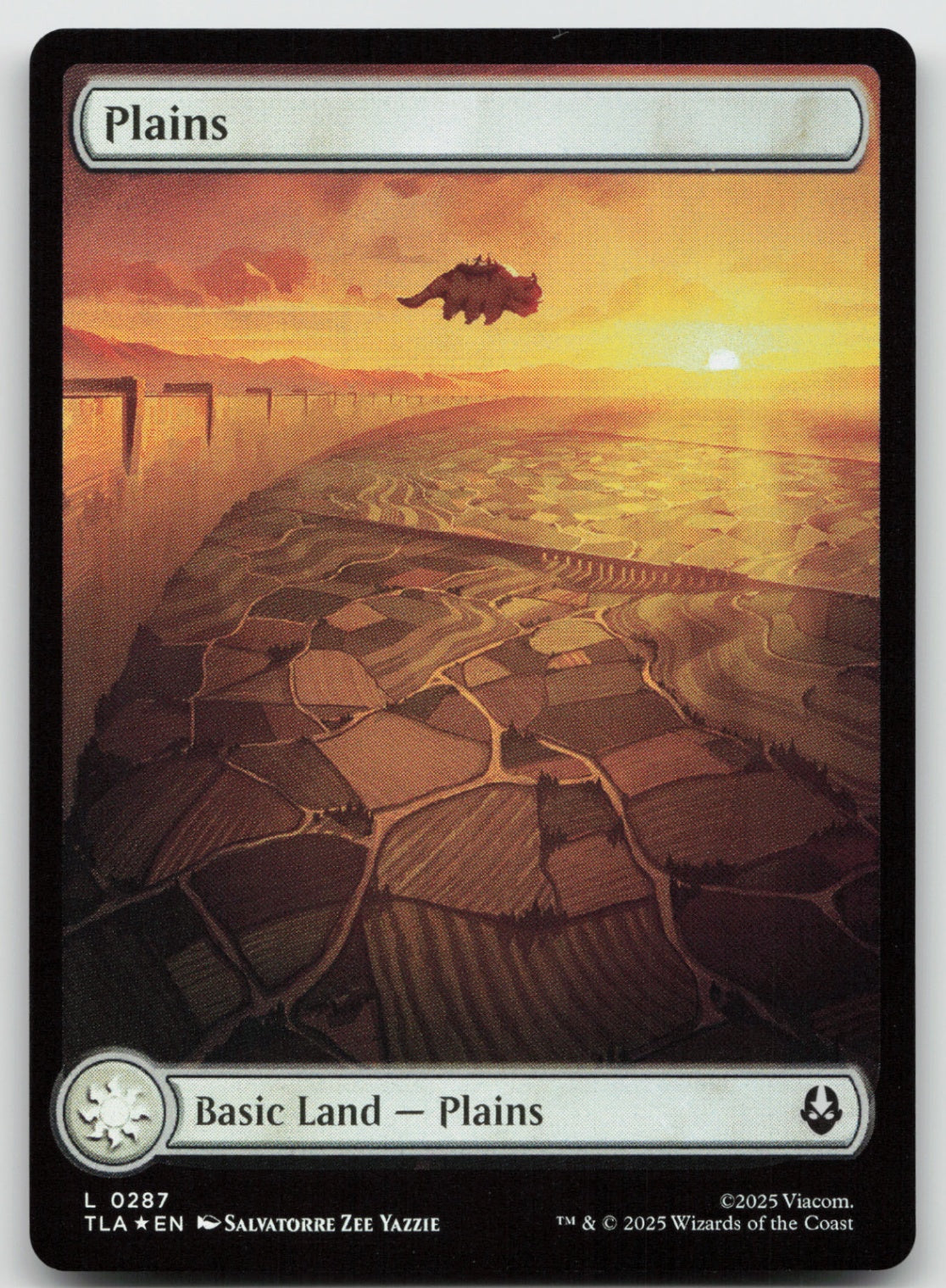 Plains () L Foil Avatar: The Last Airbender 287 NM