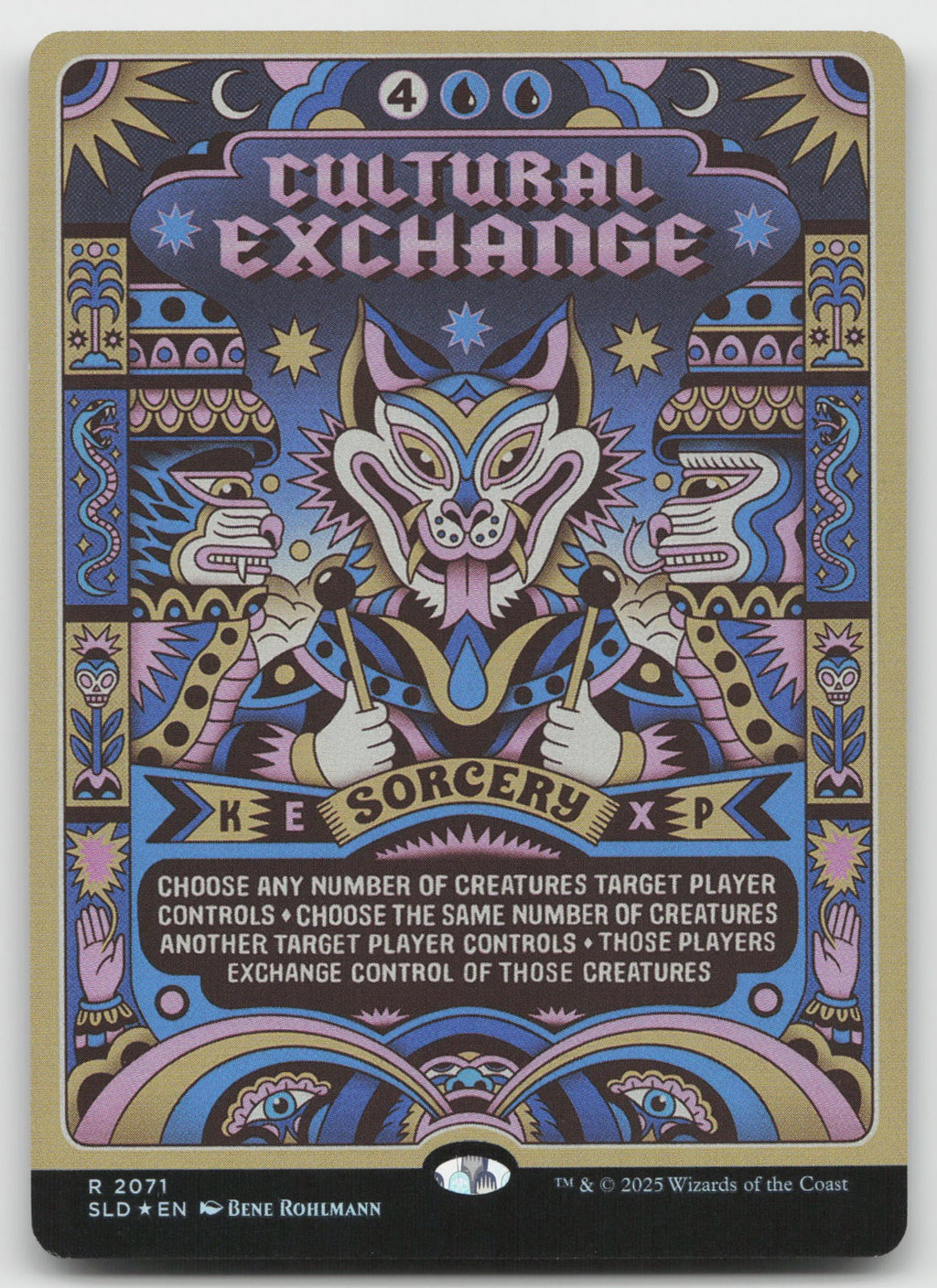 Cultural Exchange (Rainbow Foil) R Foil Secret Lair Drop Series 2071 NM